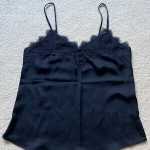 Abercrombie Navy Lace Tank, size Extra Small